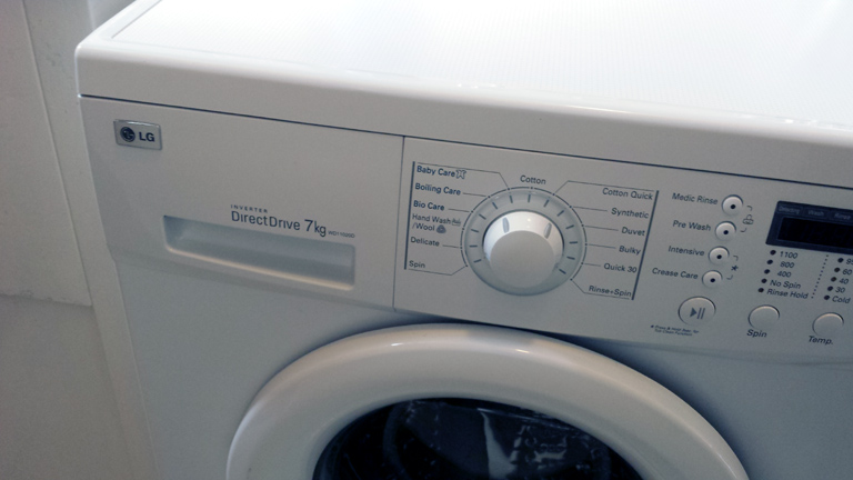 LG front loader washing machine